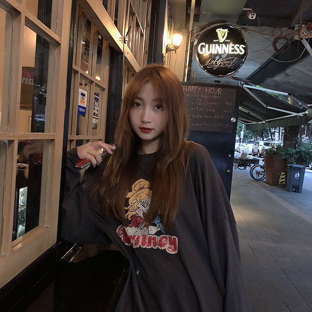 Áo Hoodie Nữ Tay Dài Thời Trang Hàn Quốc 2021