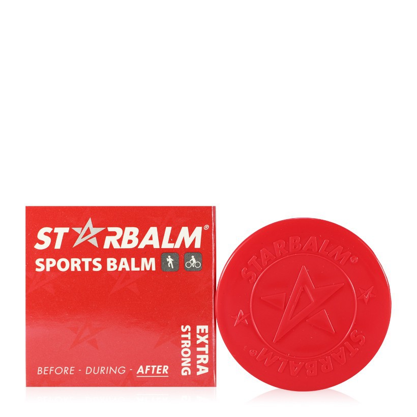 Cao STARBALM đỏ/Dầu cù là STARBALM đỏ 100% thiên nhiên an toàn tuyệt đối cho sức khỏe theo tiêu chuẩn châu Âu, 10g