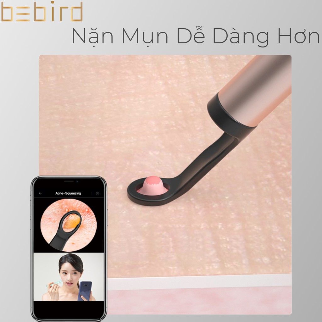 Dụng Cụ Ngoáy Tai Thông Minh Xiaomi Bebird T15 - Thêm tính năng nặn mụn