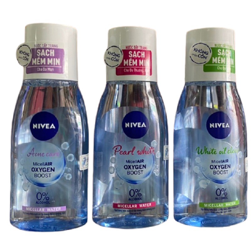 Nước tẩy trang không cồn NIVEA Micellar Water 125ml