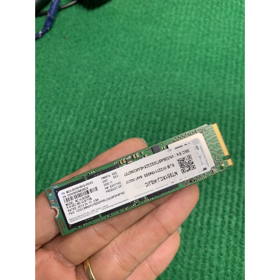 Ổ Cứng SSD Samsung NVMe PM981a M.2 PCIe Gen3 x4 256GB MZ-VLB256B,WESTERN SN730 NVME