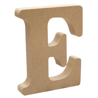 Letters Plaque Alphabet Wall Wooden Craft DIY Letters Home Wedding Decor E