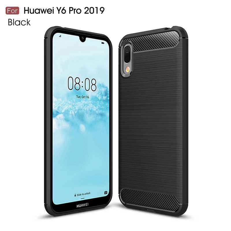 Ốp lưng điện thoại thời trang bằng Silicone mềm chống sốc cho Huawei Y6 Y5 Y7 Y9 Pro Prime 2018 2019