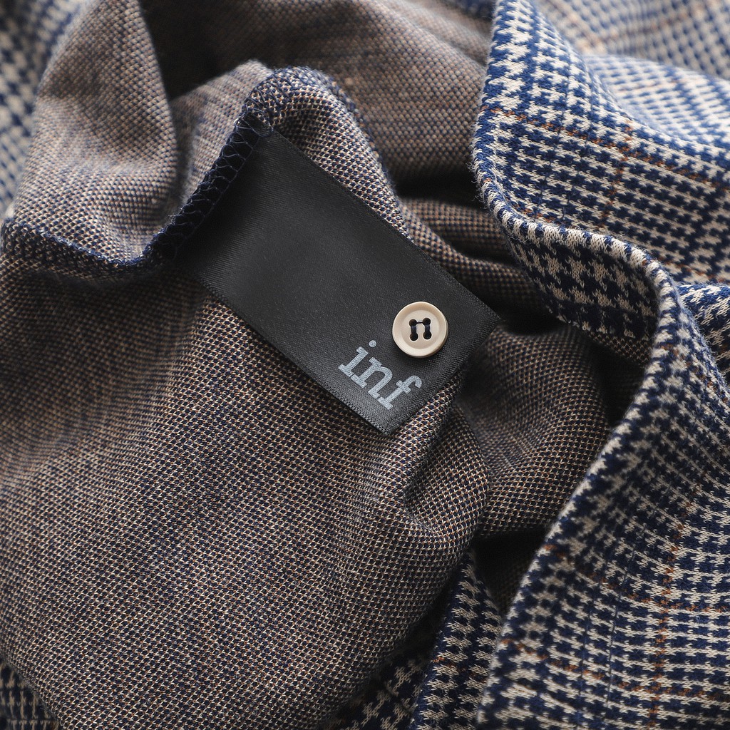 Áo Thun Polo Nam Có Cổ Kẻ Caro Tay Ngắn Vải Cotton Len Cao Cấp INF PL002618 SOMEHOW | BigBuy360 - bigbuy360.vn