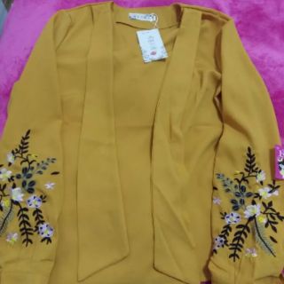 (  ORDER ) ÁO KIỂU NỮ THIÊU HOA 02 ( CÓ HÌNH THẬT )