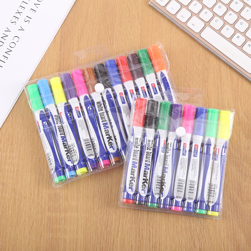 Bộ Bút Màu Vẽ Trên Nước 12 Màu Bút Lông Mực Xoá Được VTLSHOP