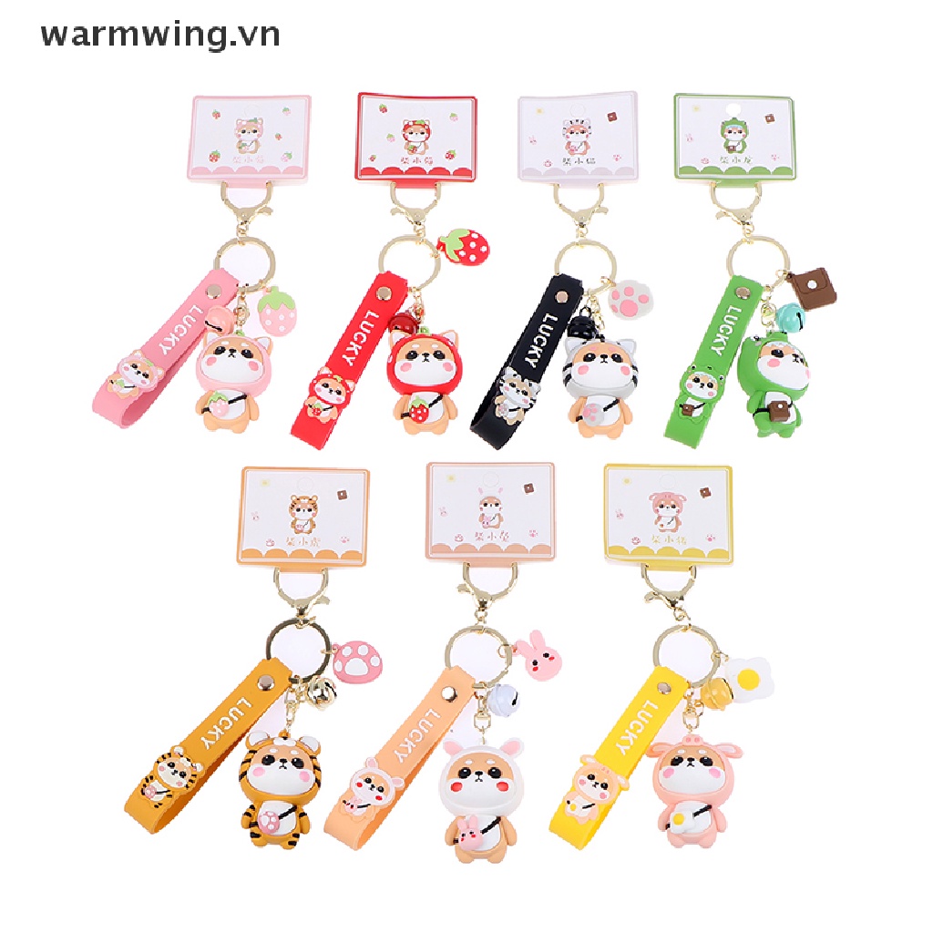 Móc Khóa Hình Chú Chó Shiba Dễ Thương