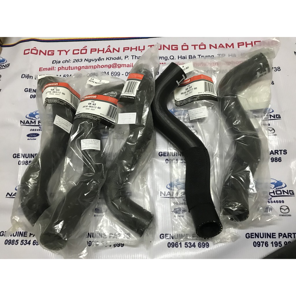 Tuy ô nước từ đuôi bơm nước vào lốc Ranger BT50 3.2 - BB3Q8K512BD / BB3Q8K512BA/  U2021517Z