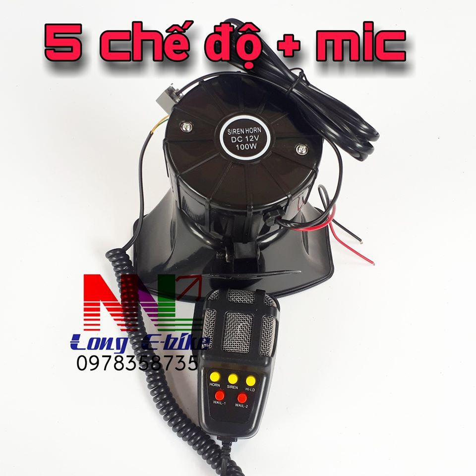 [Mã LIFEXANH03 giảm 10% đơn 500K] còi hú 7 tiếng , có chế độ mic