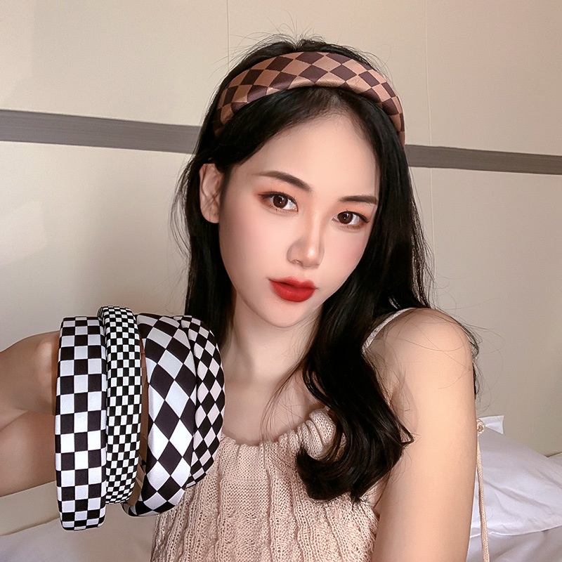 Băng Đô Cài Tóc Bản Rộng Họa Tiết Da Báo Kiểu Pháp Quyến Rũ Cho Nữ