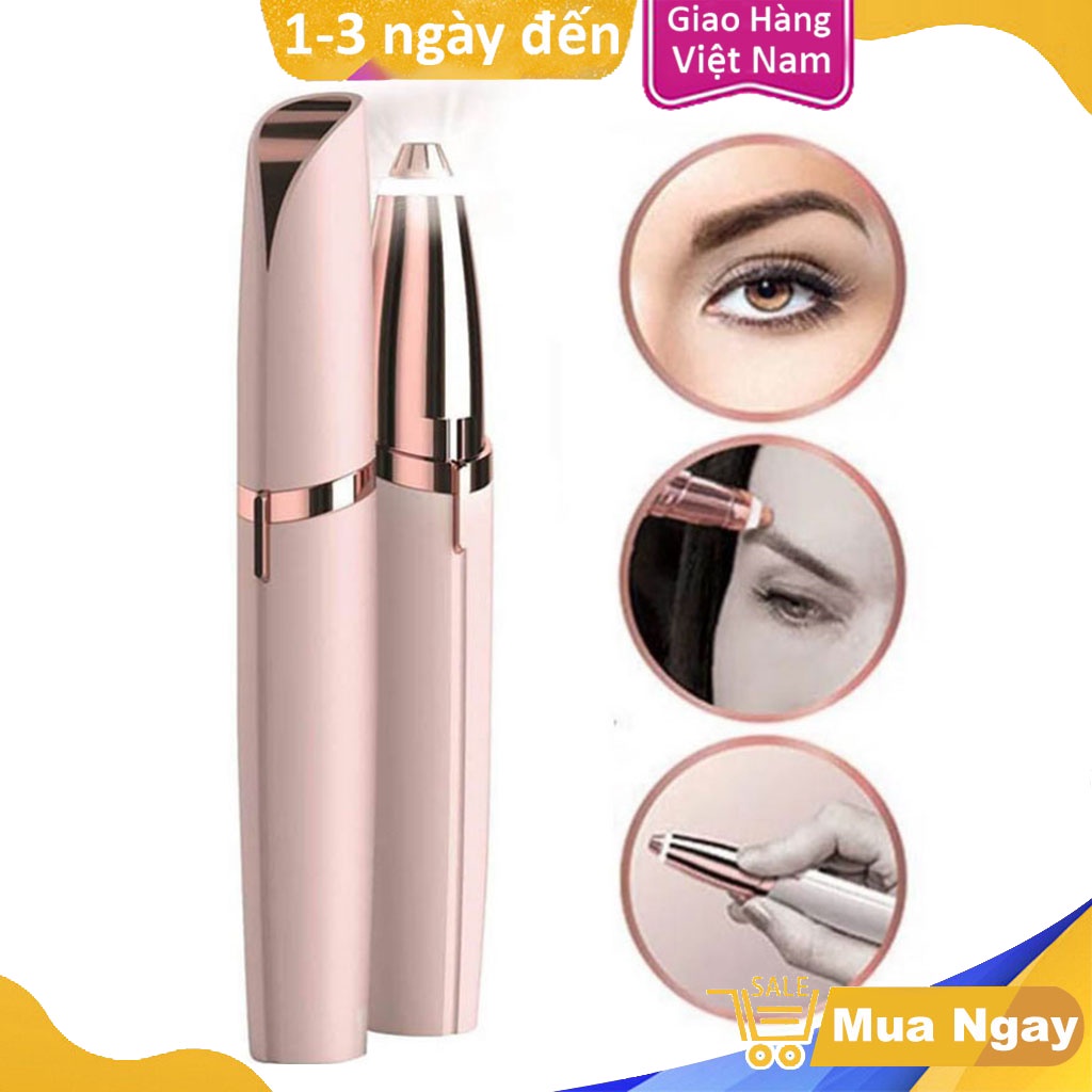 Hàng có sẵn  Máy Tỉa Lông Mày Bằng Điện Tiện Dụng Cho Nữ