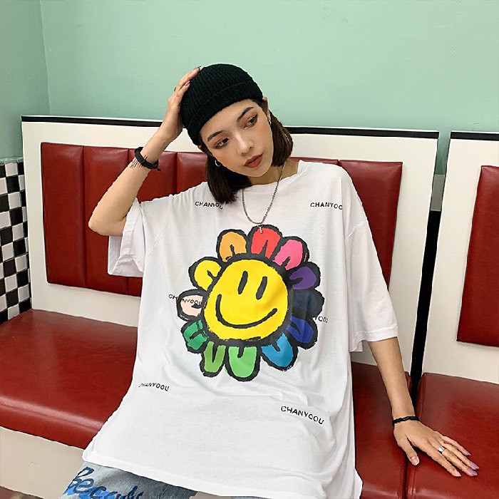 Áo thun tay lỡ Unisex NEKOSG, áo phông form rộng ATL41