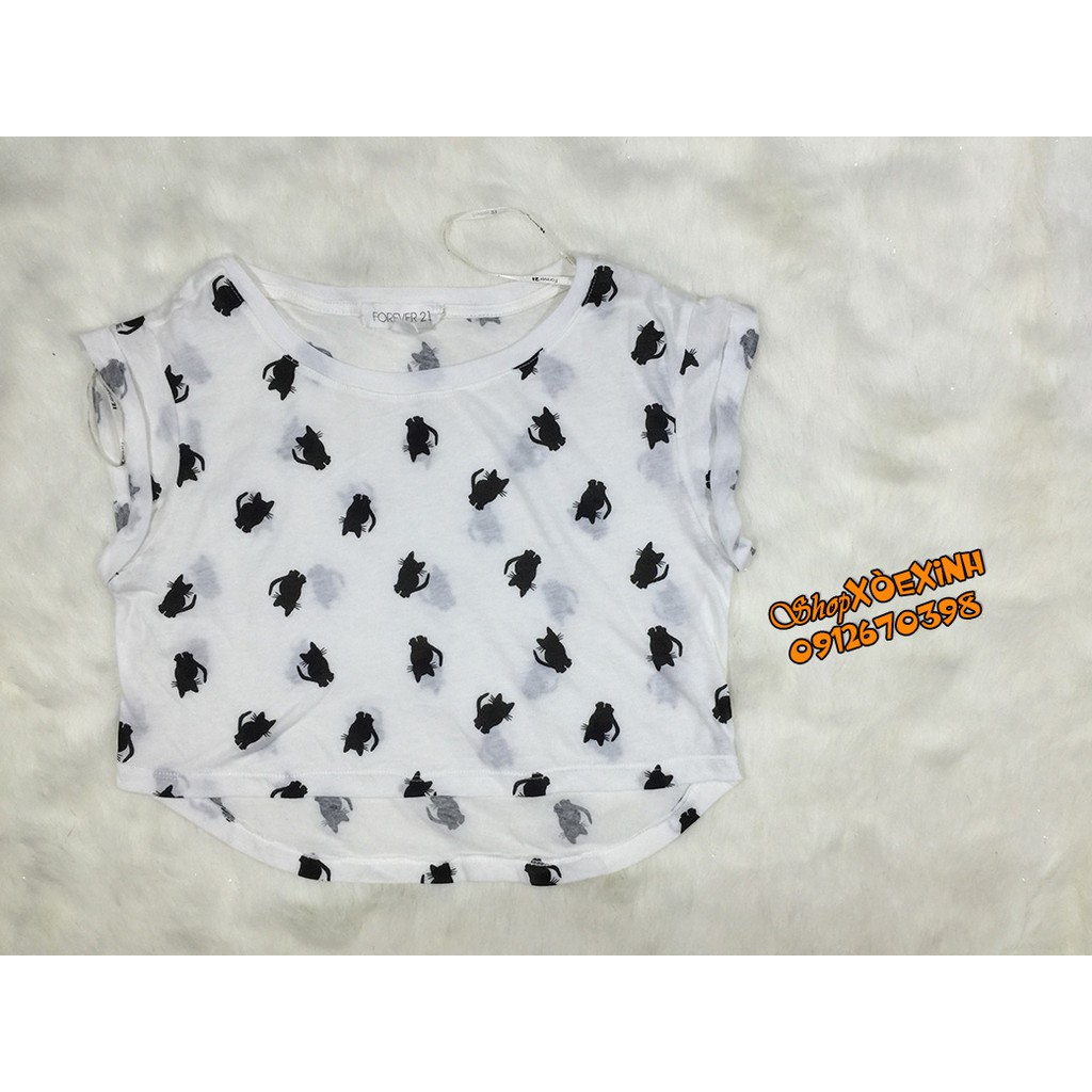 MS228 - Crop top F21 hàng dư xịn | BigBuy360 - bigbuy360.vn