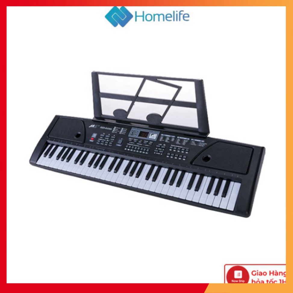 Đàn Piano Đàn Điện Tử 61 Phím Kèm mic Đàn Piano Cho Bé Nhiều Chức Năng - Âm Thanh Hay