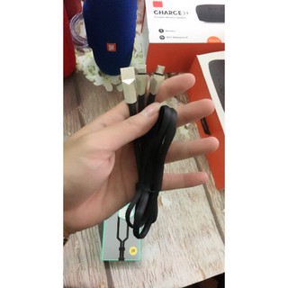Cáp Sạc 2 Đầu Hoco X4 Cho IOS Và Android