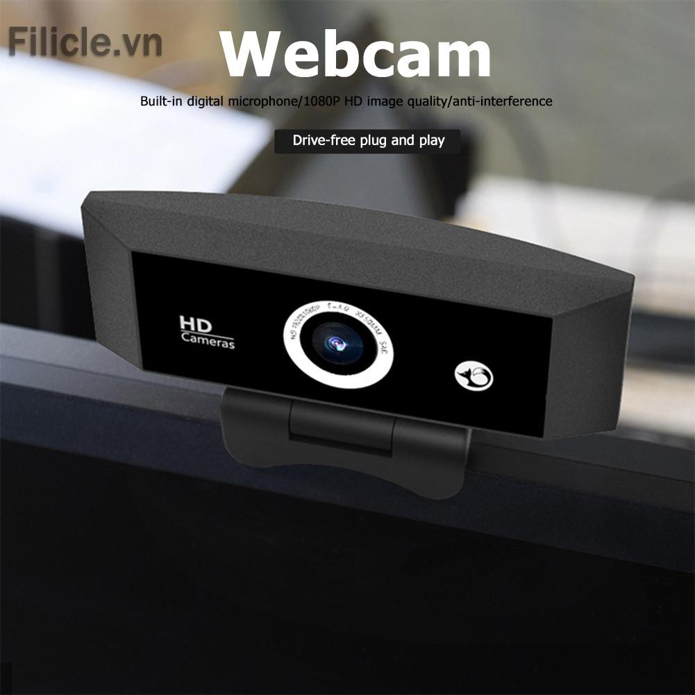 Webcam 2mp 1080p Hd Có Micro Tiện Dụng Chất Lượng Cao