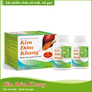 Kim Đởm Khang lọ to 180 viên (2 lọ x 90 viên) – Dùng cho người sỏi mật