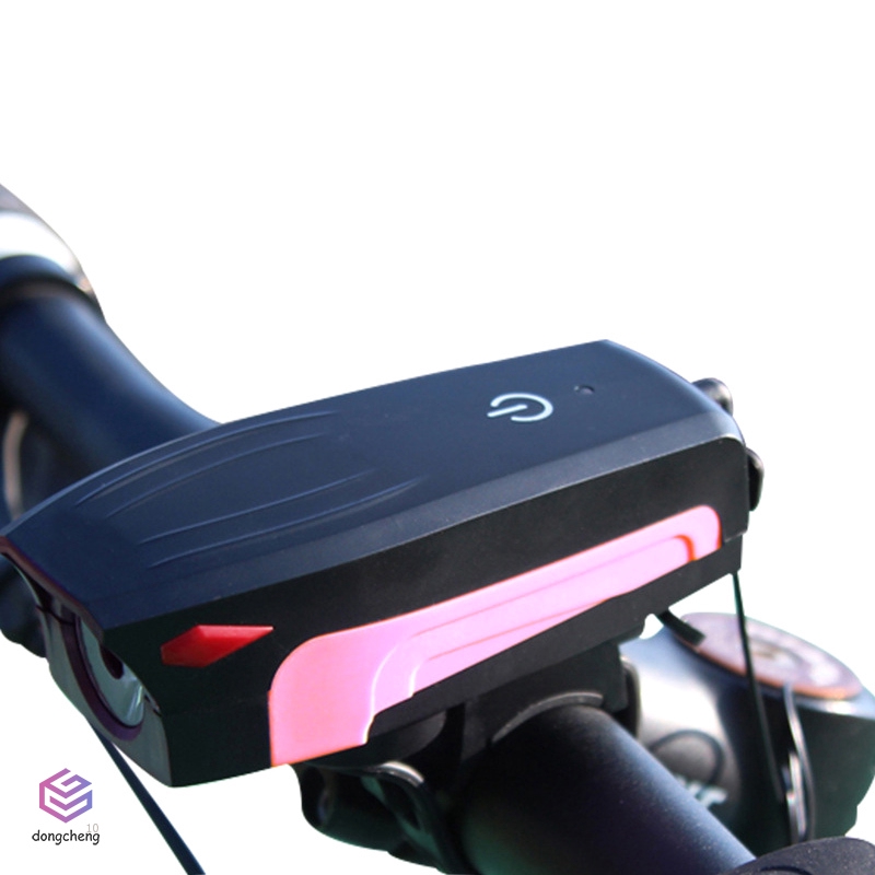 Đèn Pha Xe Đạp Siêu Sáng Chống Thấm Nước Có Còi Và Sạc Được