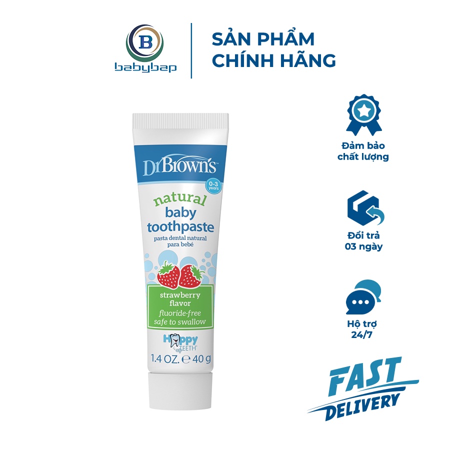 Kem Đánh Răng Organic Dr Brown