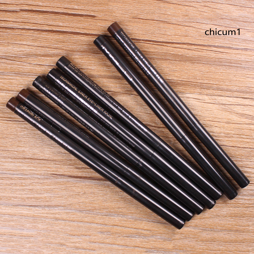 Bút Kẻ Mắt Kiêm Kẻ Lông Mày Hai Đầu Vặn Tự Động Không Nhòe Lâu Trôi