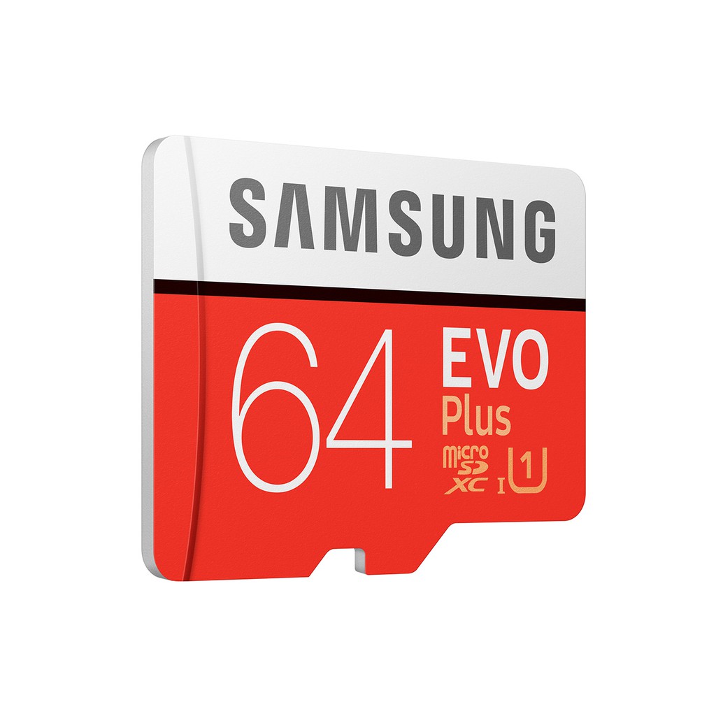 Thẻ nhớ microSDXC Samsung Evo Plus 64GB U1 upto 100MB/s kèm Adapter - Hãng phân phối chính thức