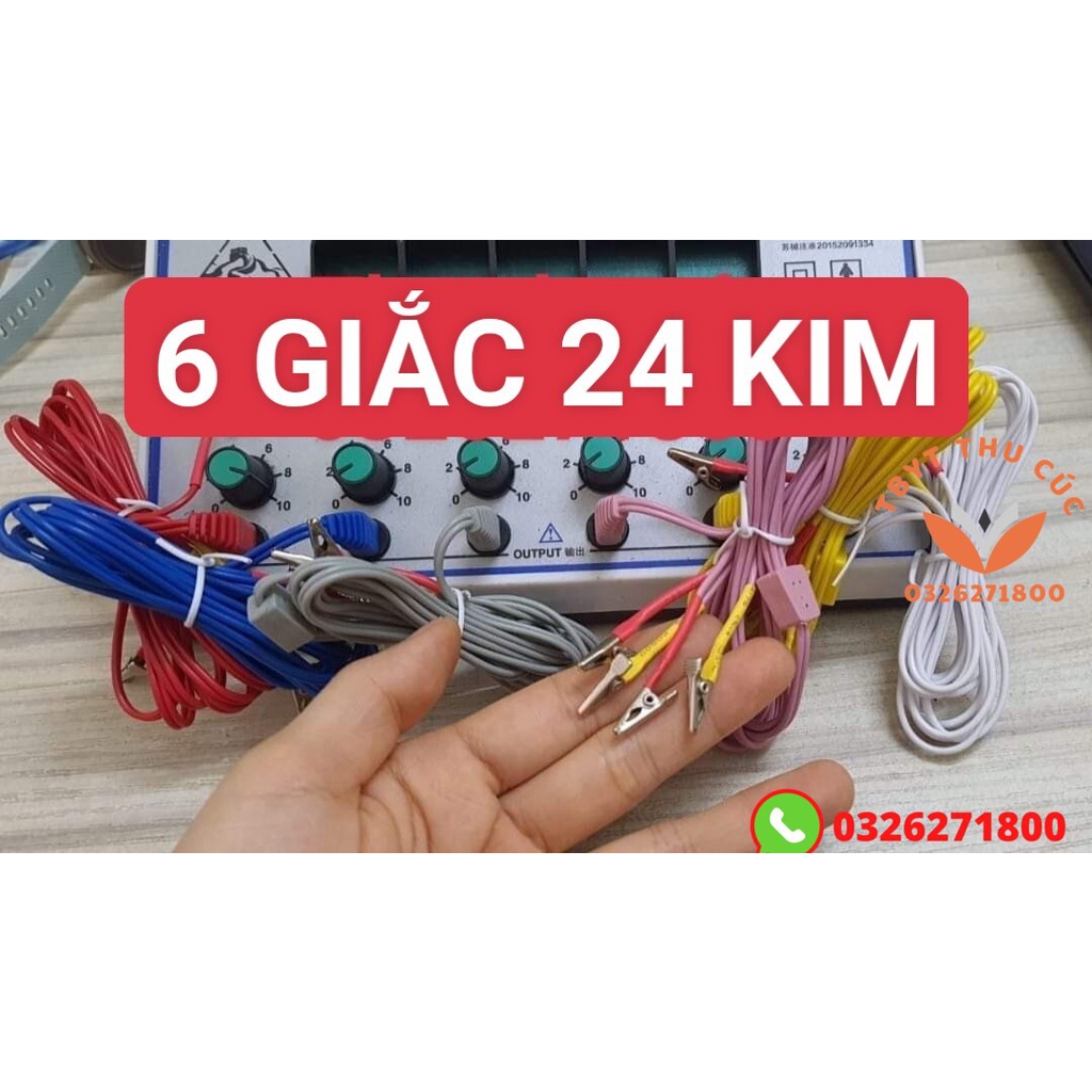 Phụ kiện máy điện châm KWD808 Greatwall  - Phụ kiện máy châm cứu KWD808