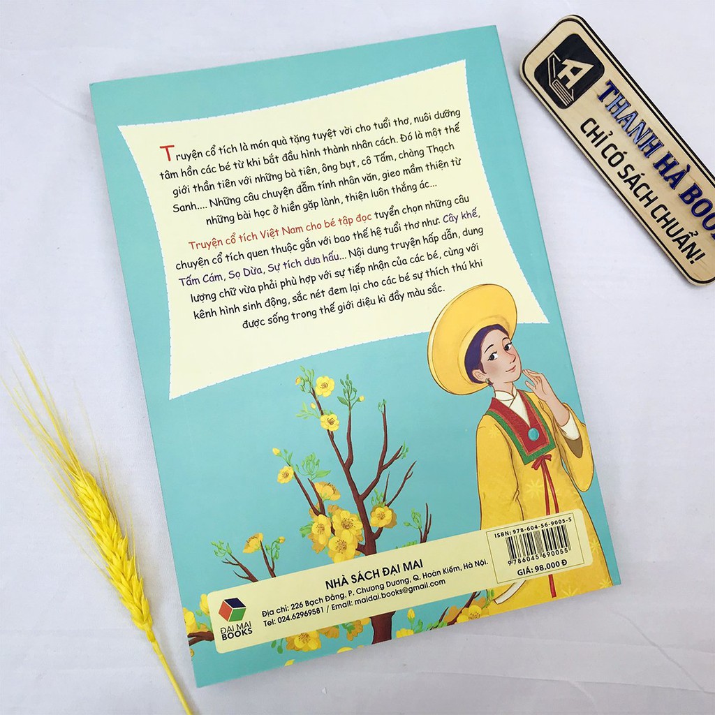 [Mã LIFEHOT55 giảm 10% đơn 99K] Sách - Truyện Cổ Tích Việt Nam Cho Bé Tập Đọc | BigBuy360 - bigbuy360.vn