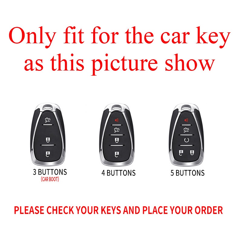 Vỏ TPU Bảo Vệ Chìa Khóa Xe Hơi Chevrolet Chevy Malibu Camaro Cruze Traverse Spark Equinox Sonic Bolt