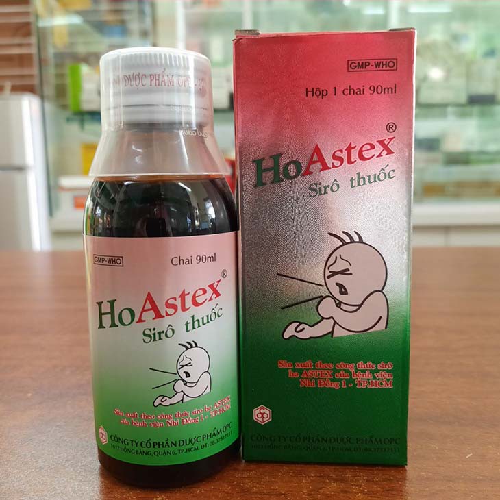 Siro Ho Astex Chai 90ml