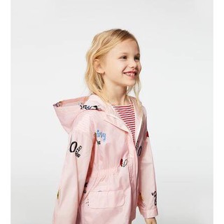 Áo gió Zara bé gái 1 lớp size đại size 5-13/14T