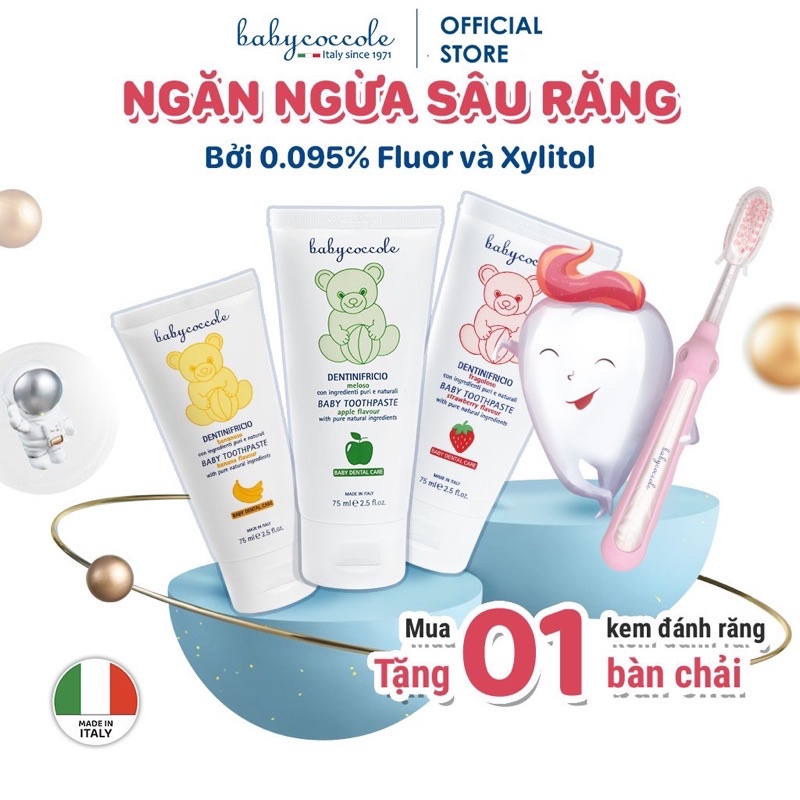 Kem đánh răng Baby coccole