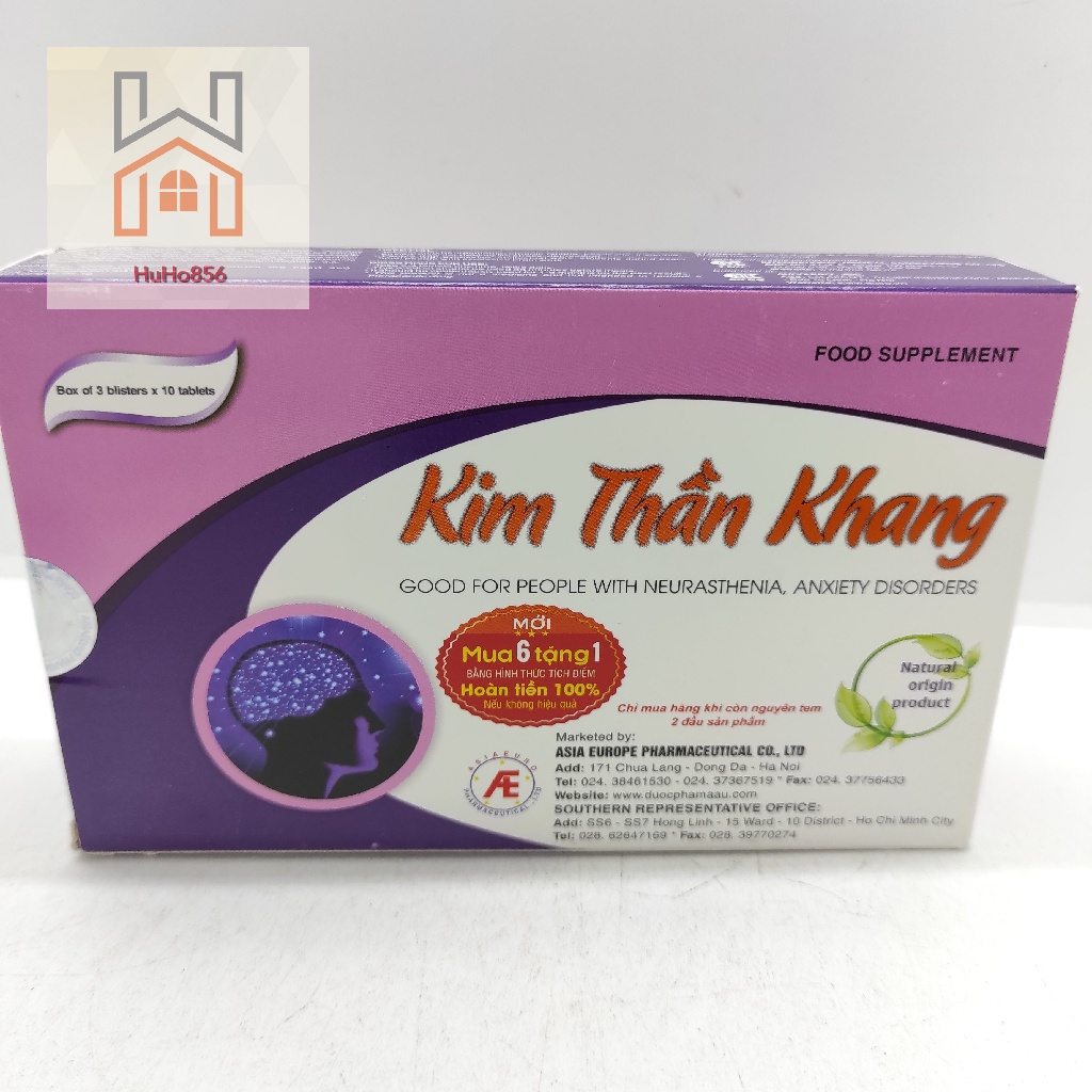 Kim Than Khang - Cho Người Suy Nhược Thần Kinh, Rối Loạn Lo Âu