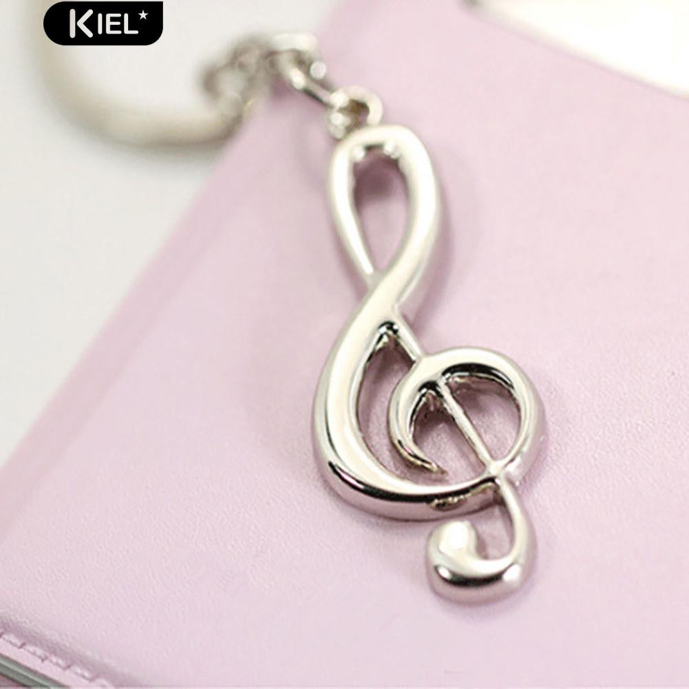 📣Móc Khóa Kim Loại Hình Nốt Nhạc Thời Trang