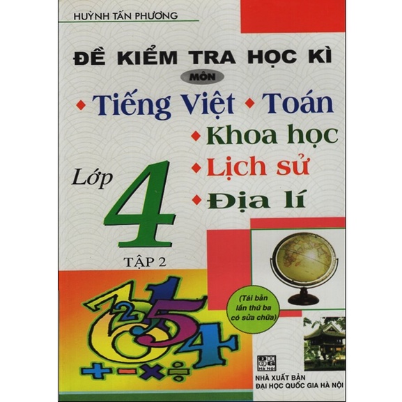 Sách – Đề kiểm tra học kì lớp 4 tập 2