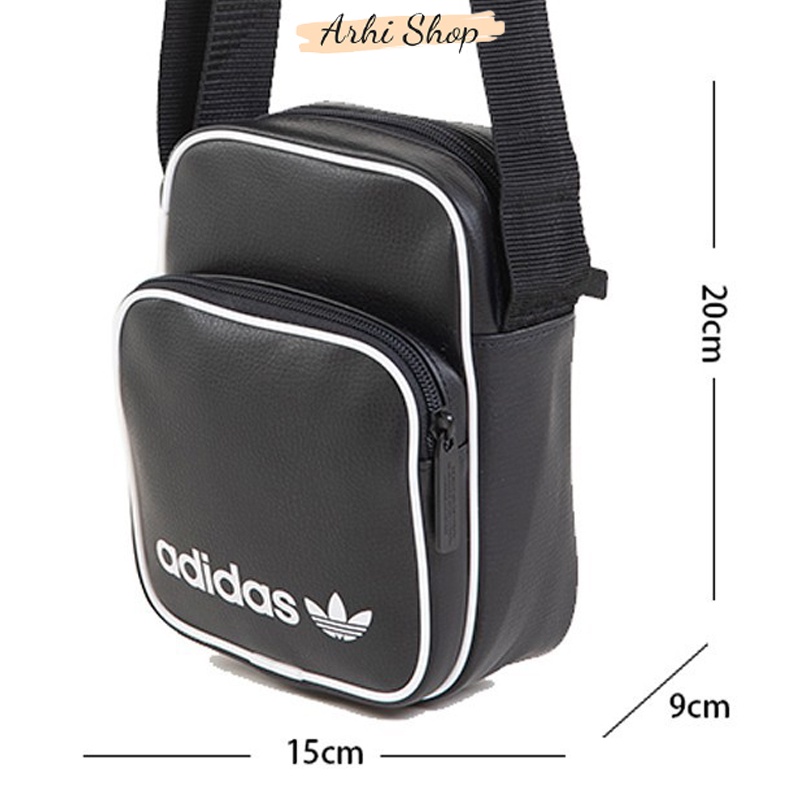 Túi Đeo Chéo Nam Nữ Unisex Chất Da Mềm Dữ Fom Cực Tốt, Túi Thể Thao Chống Nước