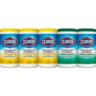 KHĂN LAU DIỆT KHUẨN 99% - 85 TỜ CLOROX DISINFECTING WIPES