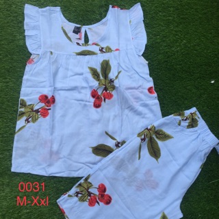 Bộ lửng lanh F21 nhiều màu size M đến xxl (40-80kg)