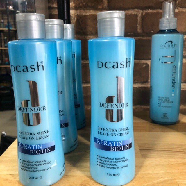 XỊT DƯỠNG TÓC DCASH DEFENDER LEAVE ON HAIR SPRAY CONDITIONER 220ML CHÍNH HÃNG - 8221