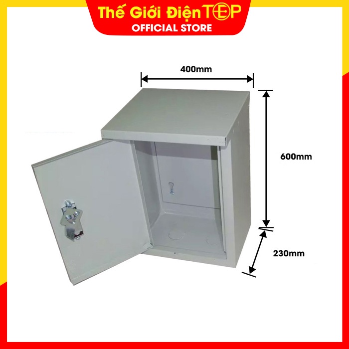 Vỏ Tủ Điện Công Nghiệp 600x400x230mm - Thế Giới Điện TopE