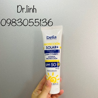 PROTECTOR SOLAR DELIA COSMETICS _ kem chống nắng không chứa dầu delia