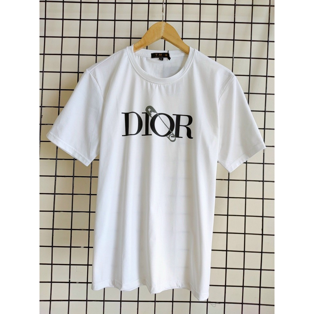 Áo thun nam ngắn tay cổ tròn DIOR