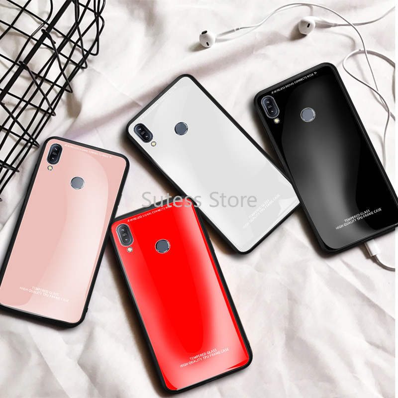 Ốp Lưng Kính Cường Lực Cao Cấp Cho Asus Zenfone Max M2 Zb633Kl