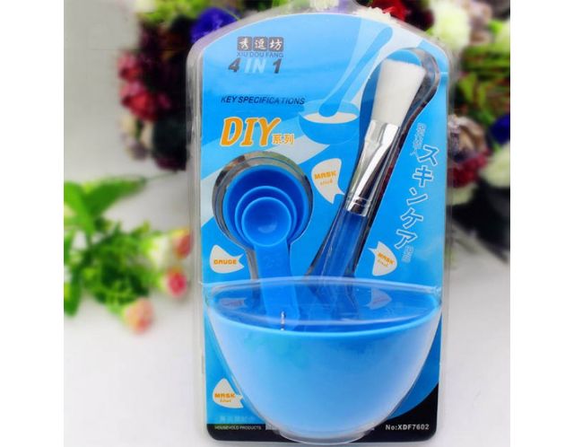 Bộ dụng cụ trộn mặt nạ đắp mặt 4 in 1