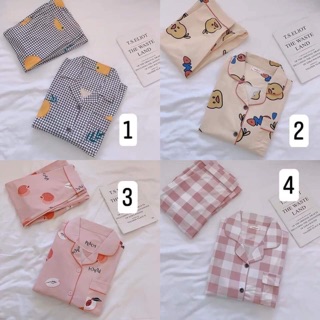 Combo Bộ pizama cotton