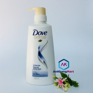 Dầu Gội Và Dầu Xả Chăm Sóc Tóc Dove Thái Lan 480ml