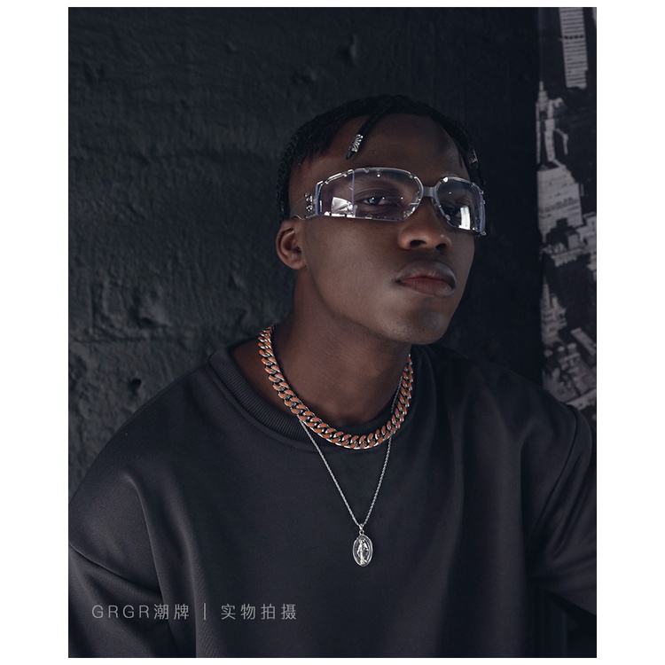 Vòng cổ Choker kiểu dáng Tây phong cách Hip hop
