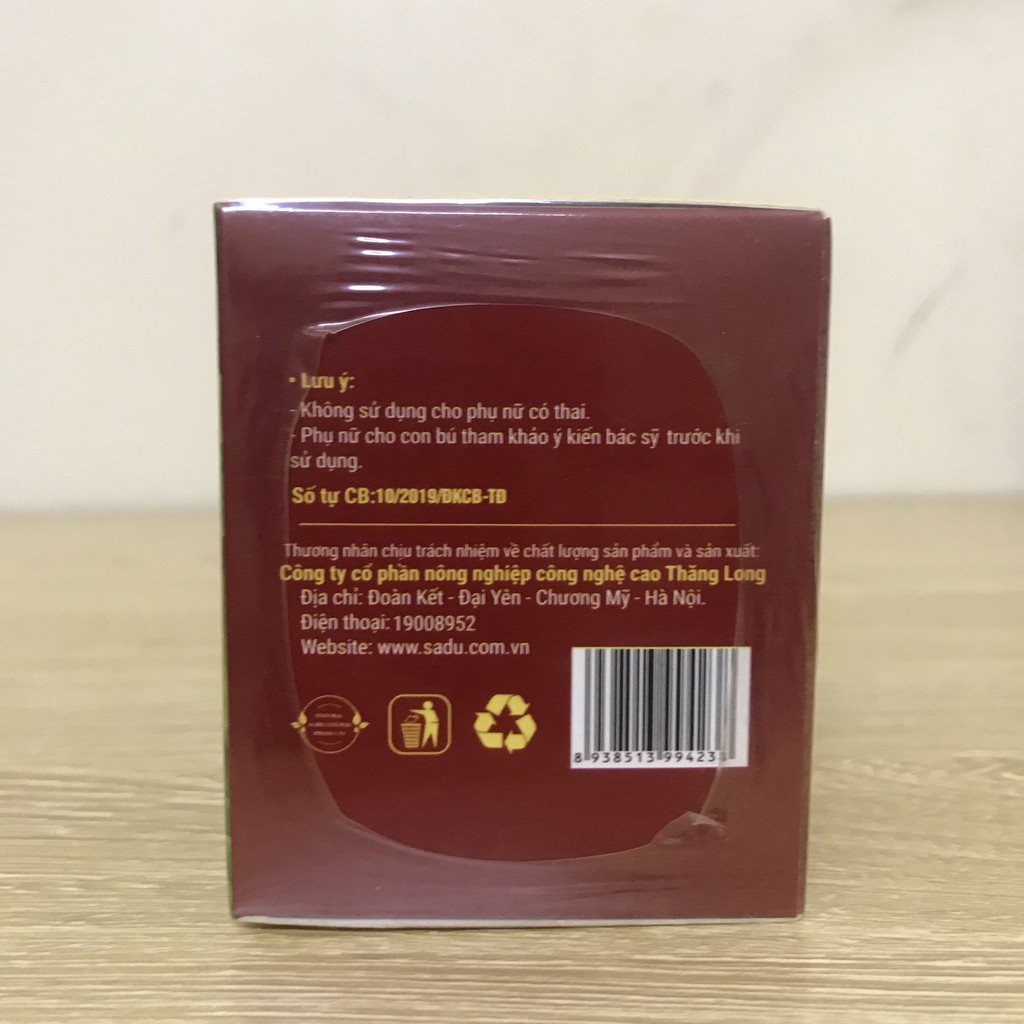 Trà Túi Lọc Mật Gấu Dây Thìa Canh Hộp 150g Dược Phẩm Sadu