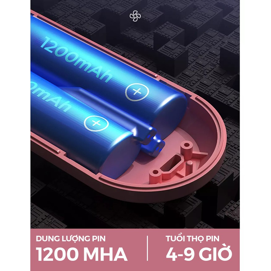 Quạt Mini Cầm Tay Việt Star FLY-89 Power Bank 2000mAh 3 Tốc Độ Gió - BẢO HÀNH 12 THÁNG 1 ĐỔI 1 | BigBuy360 - bigbuy360.vn