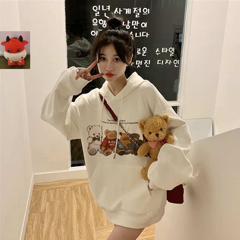 Áo hoodie Quảng Châu form rộng, unisex mã02