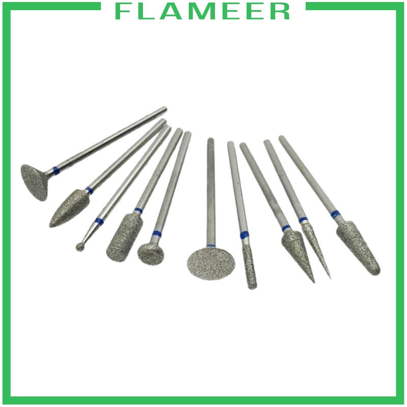 Set 10 đầu mài kim cương 2.35mm chuyên dụng dành cho nha khoa